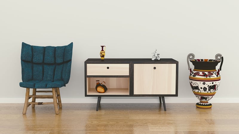 Upcycled furniture